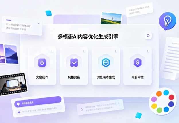 阿巴嘎旗AI智能内容优化创新 多模态生成技术丰富数字内容创作生态