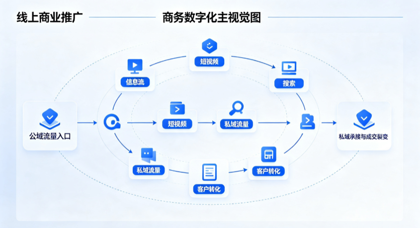 阿巴嘎旗线上商业推广怎么做？全域流量闭环搭建与低成本转化实战指南